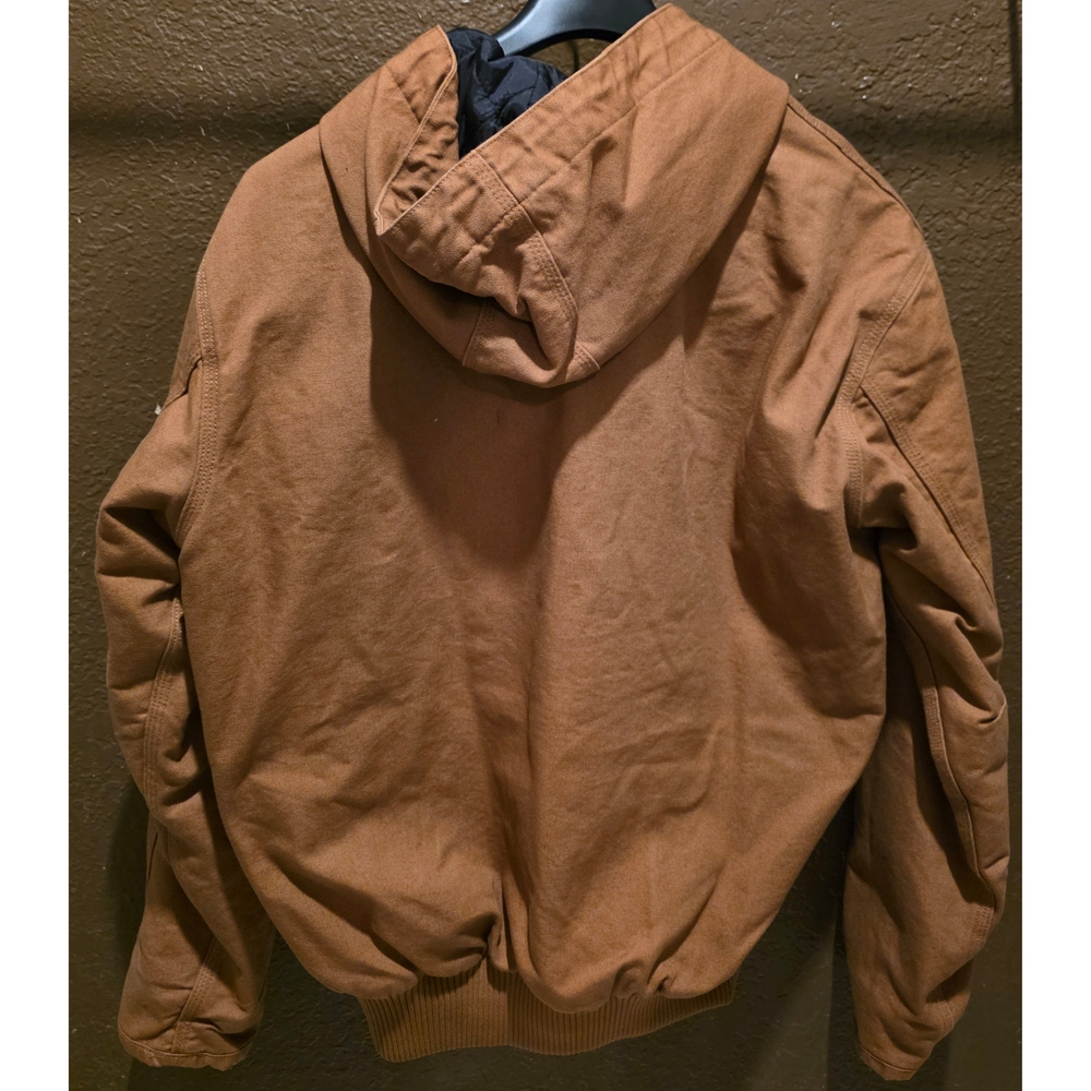 Carhartt Brown Men's Insulated Active Jacket Loose Fit - Picture 2 of 7